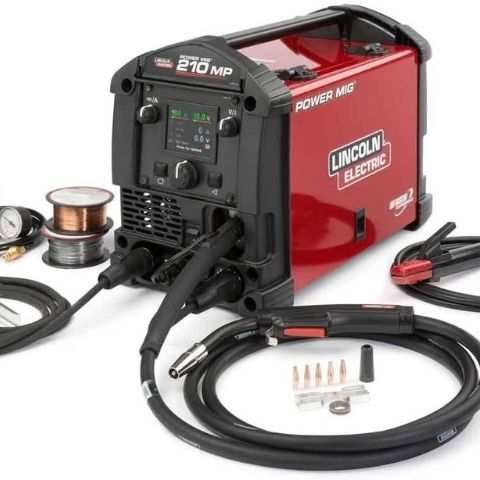 Lincoln-Electric-POWER-MIG-210-MP-MIG-Welder