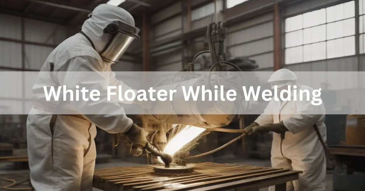 White Floater While Welding