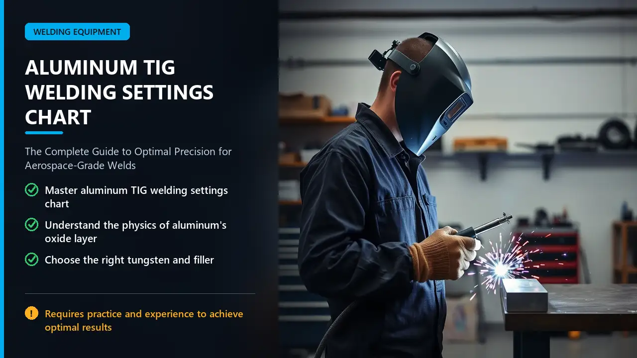 aluminum tig welding settings chart