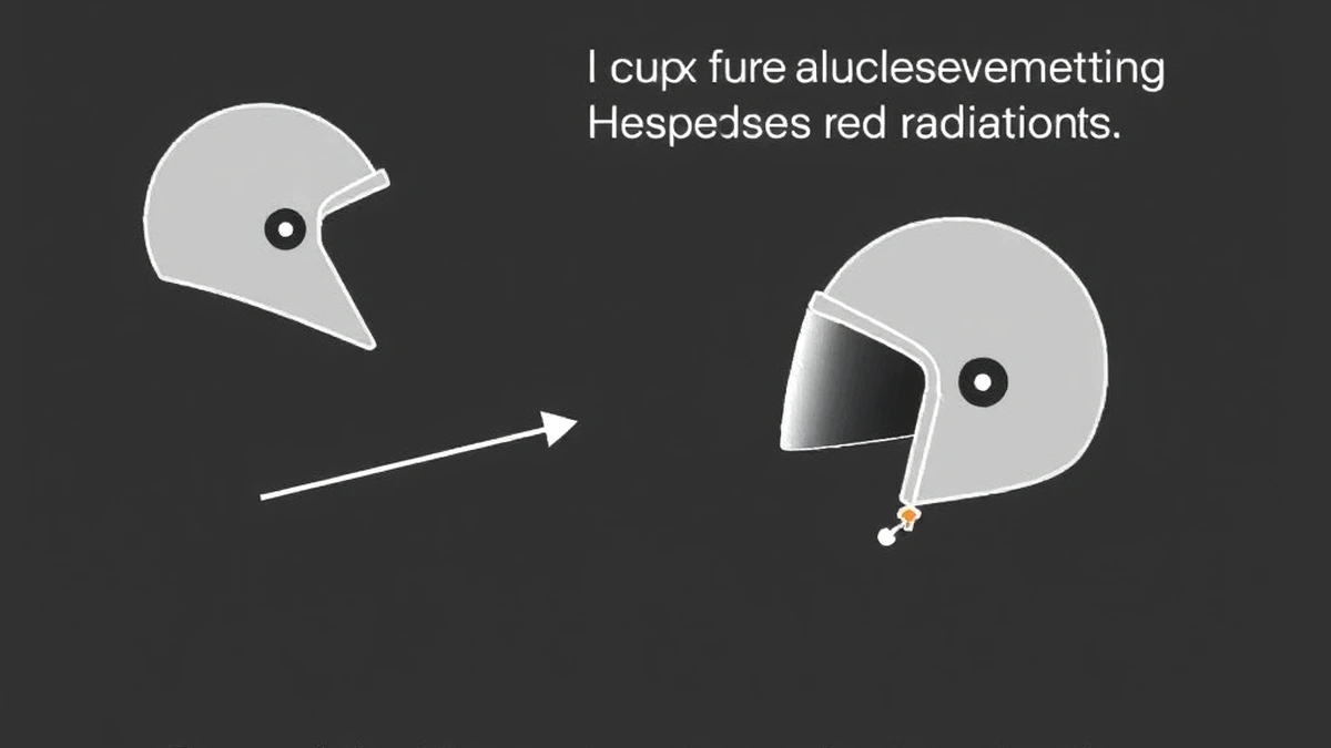 Auto-darkening helmet sequence of events