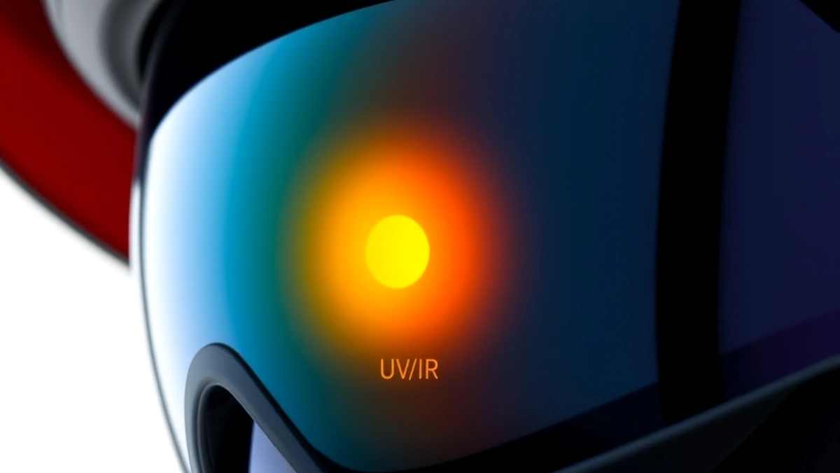 Auto-darkening helmet UV/IR radiation detection