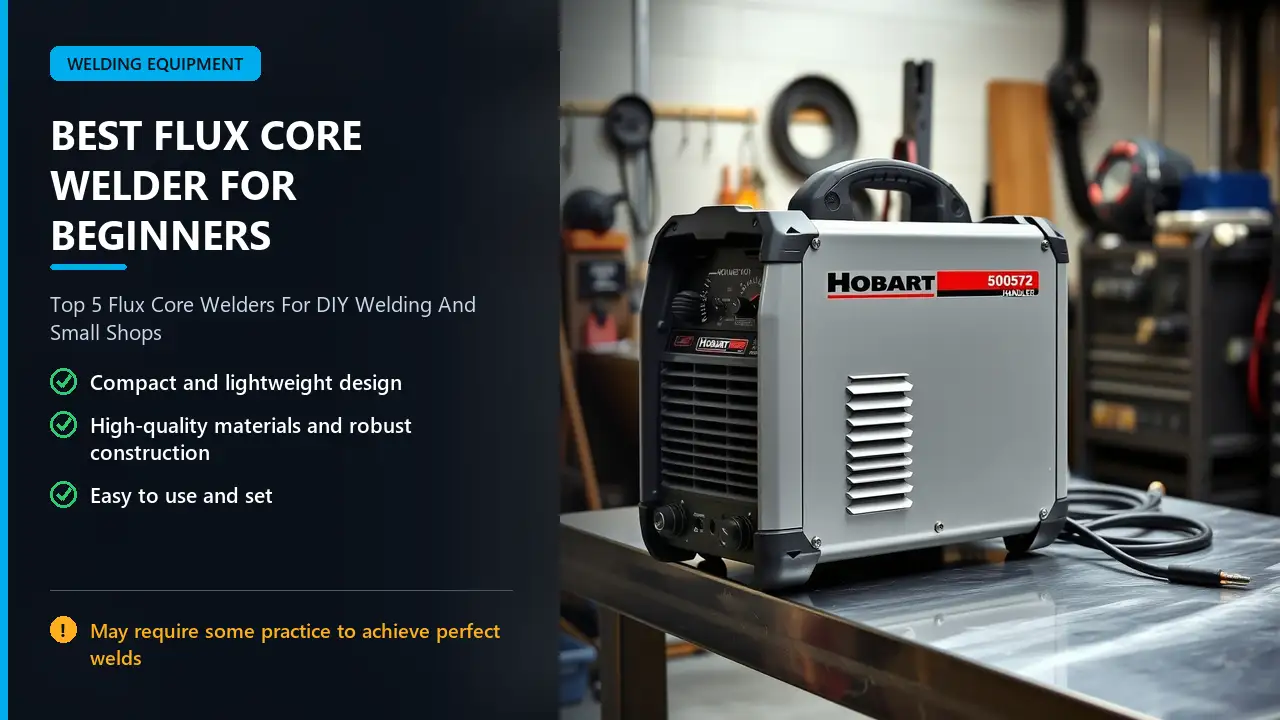flux core welder for beginners