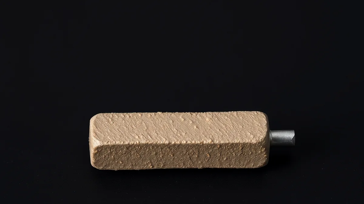 Brown zirconiated tungsten electrode