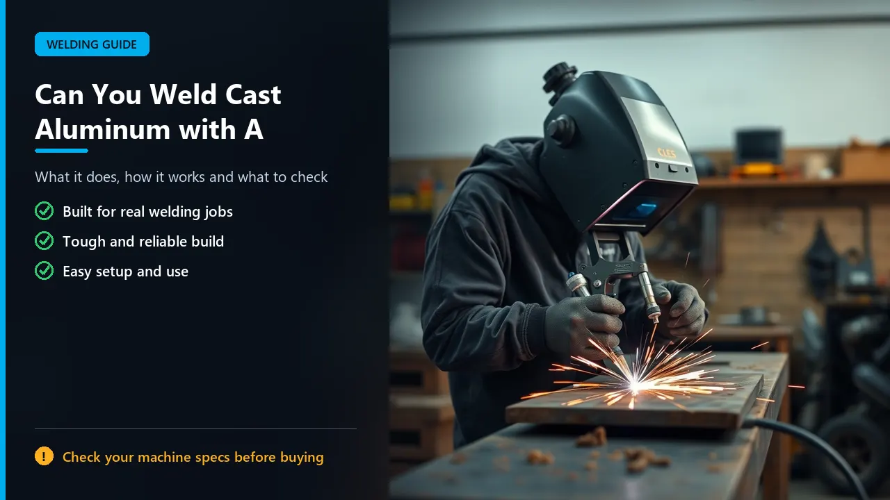 Can You Weld Cast Aluminum with A Spool Gun? - welding gear guide and buying tips