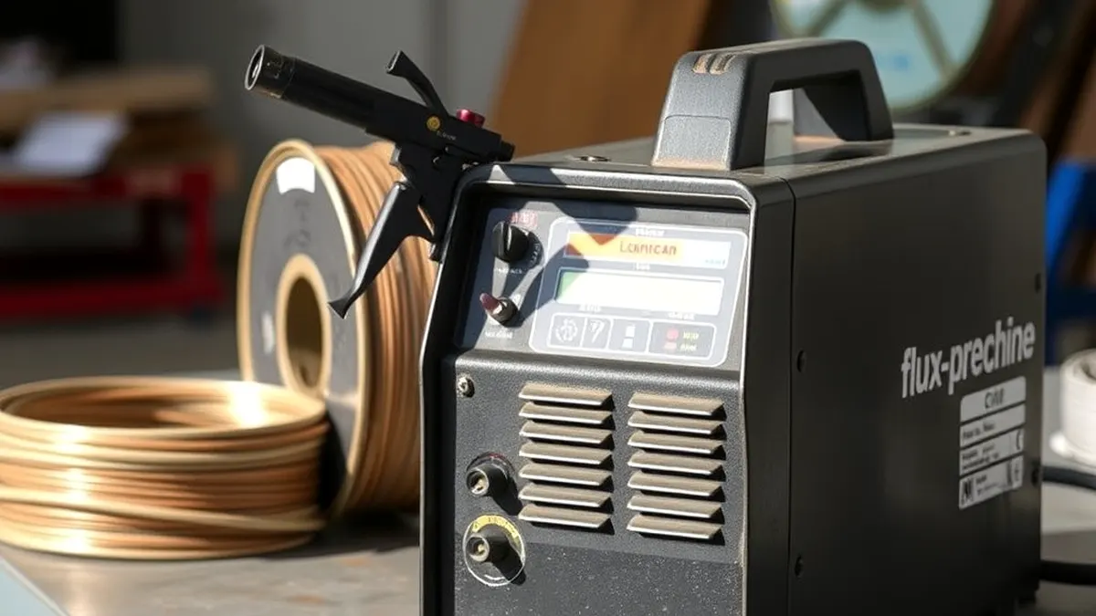 dual-process flux-core welder