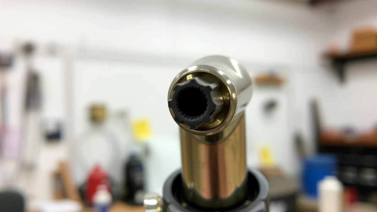 Flux core gun contact tip