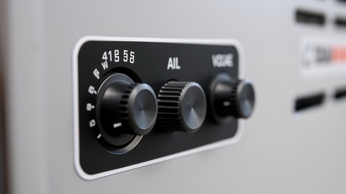Flux core welder control panel settings