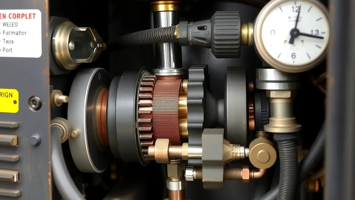 flux-core welder internal components