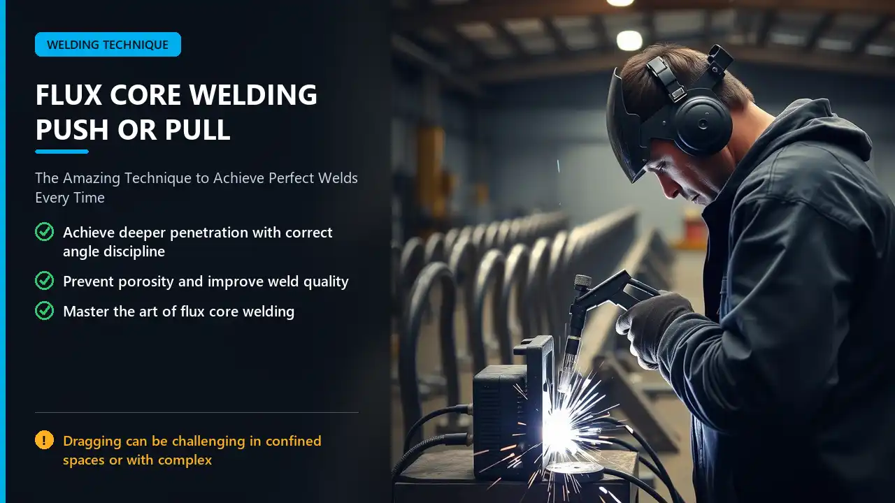 flux core welding technique