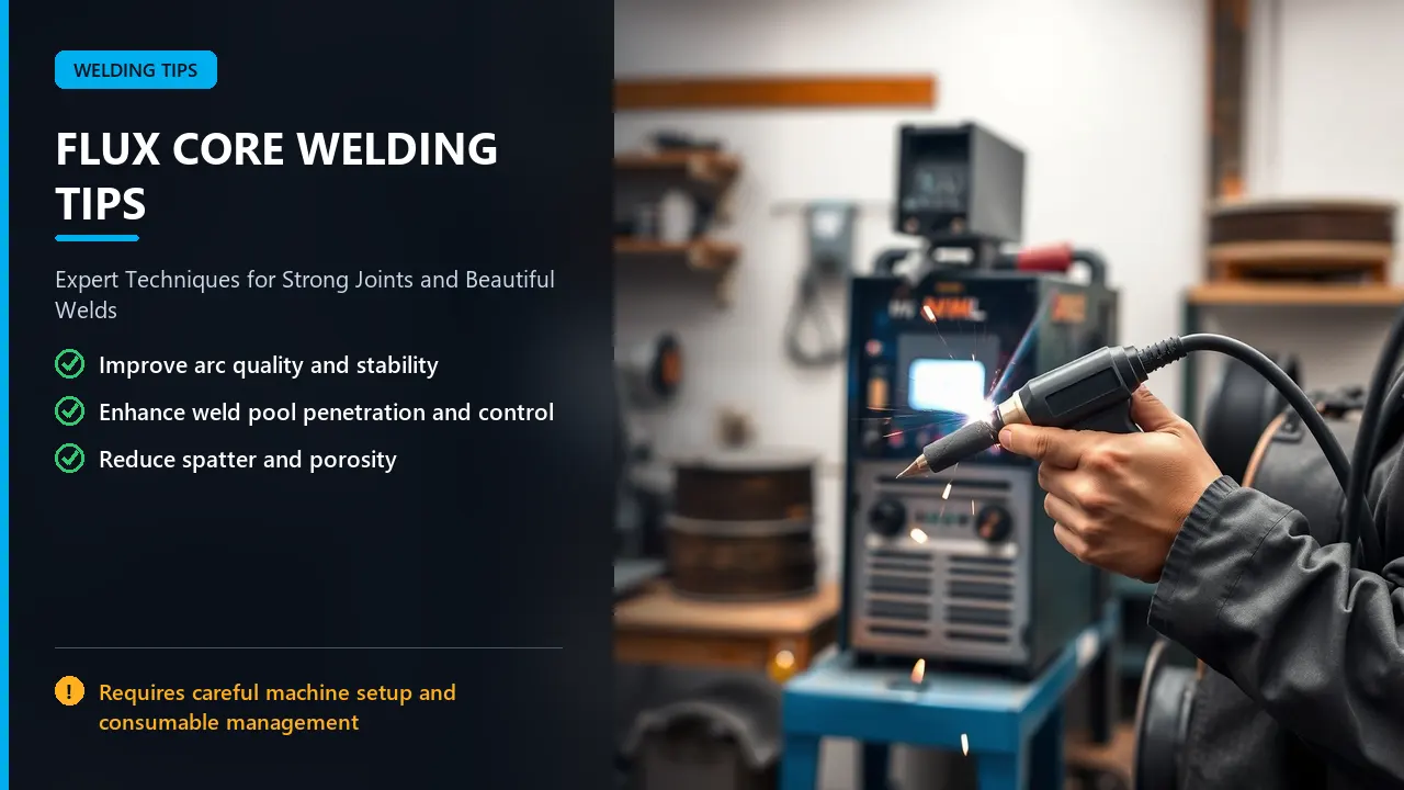 flux core welding expert techniques
