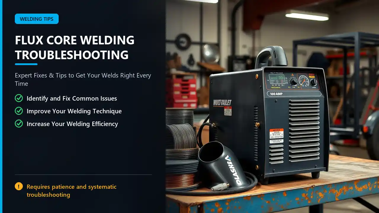 flux core welding troubleshooting expert fixes tips