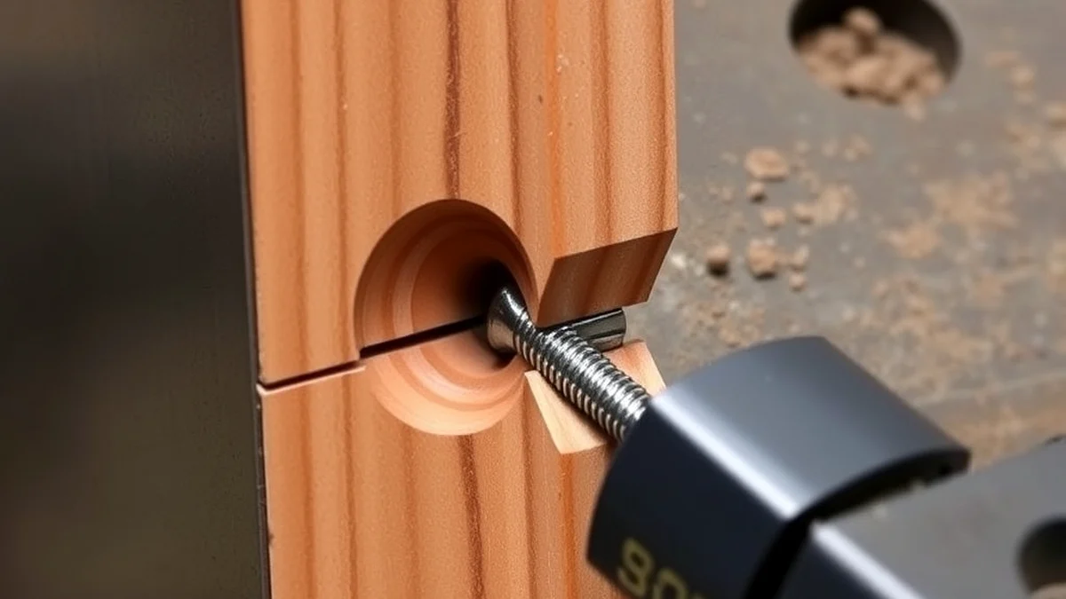 ground clamp joint preparation