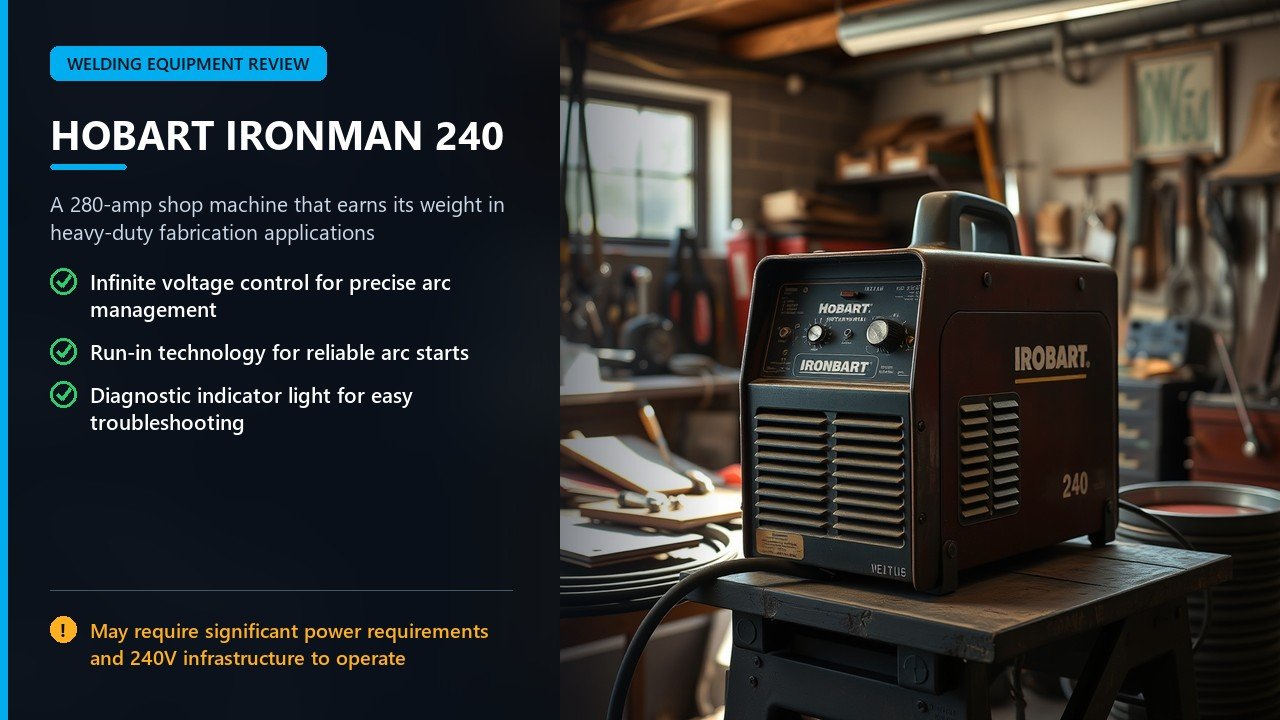 Hobart Ironman 240 Review - features, benefits and buying tips