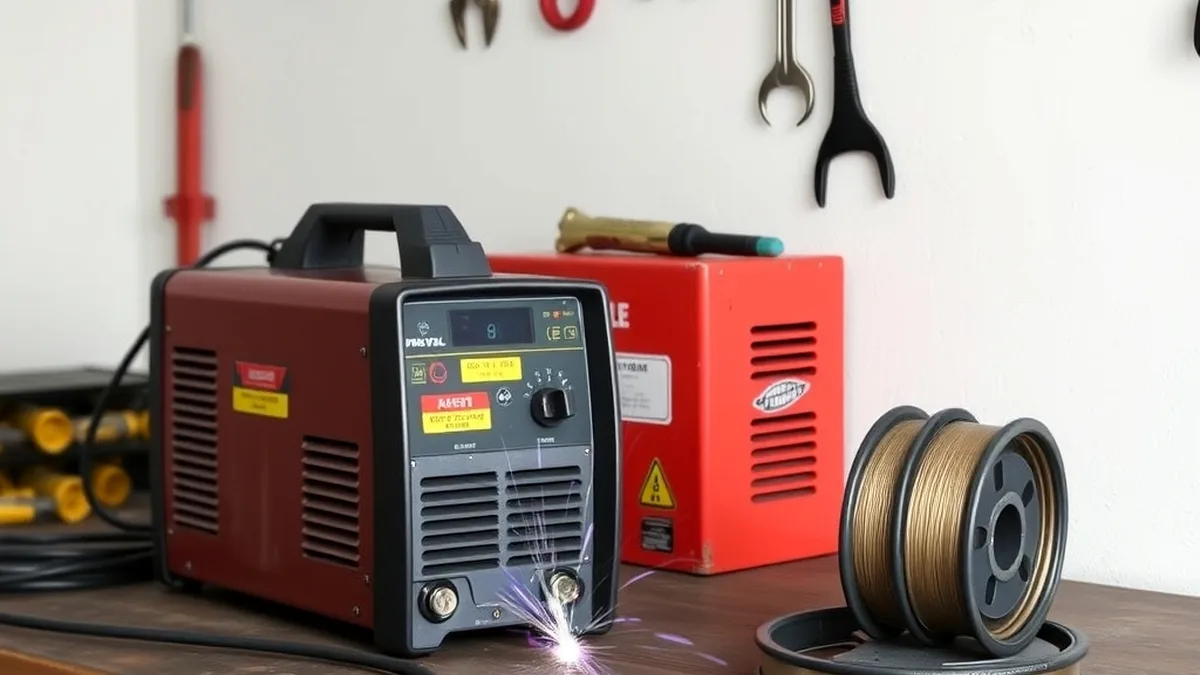 Preparing the workspace and metal