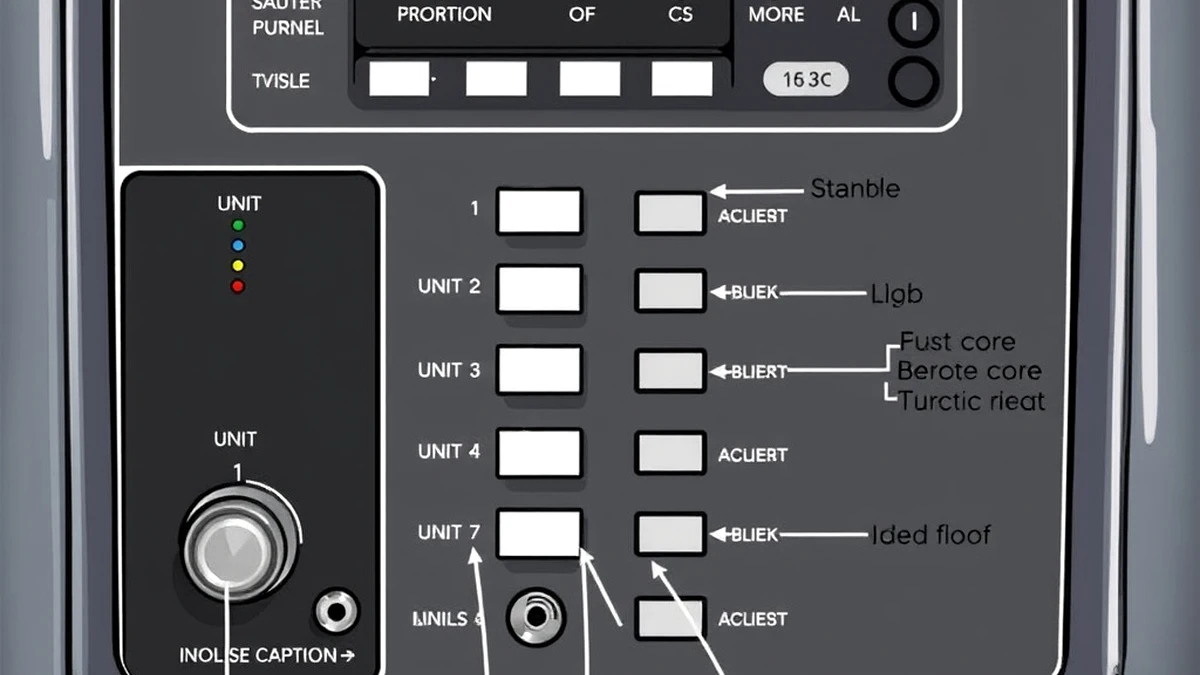 a welding machine control panel with key settings highlighted