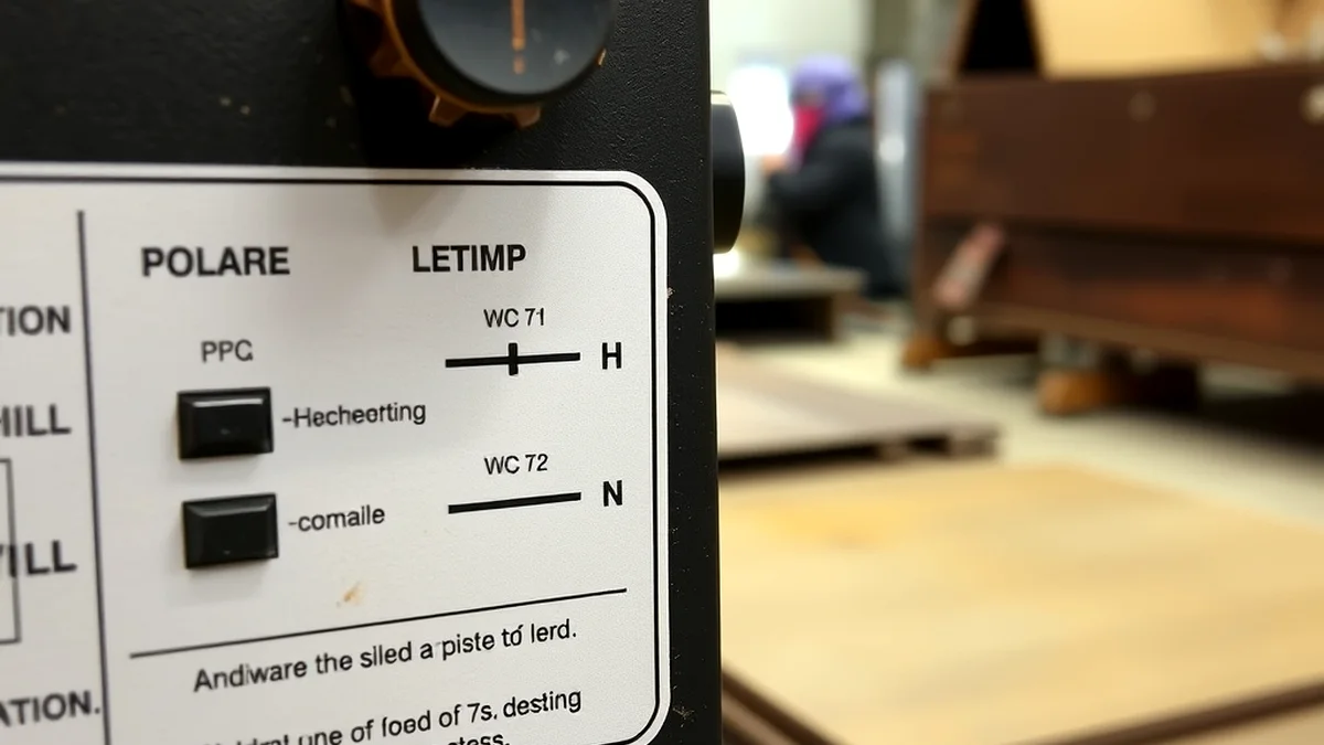welding machine polarity settings