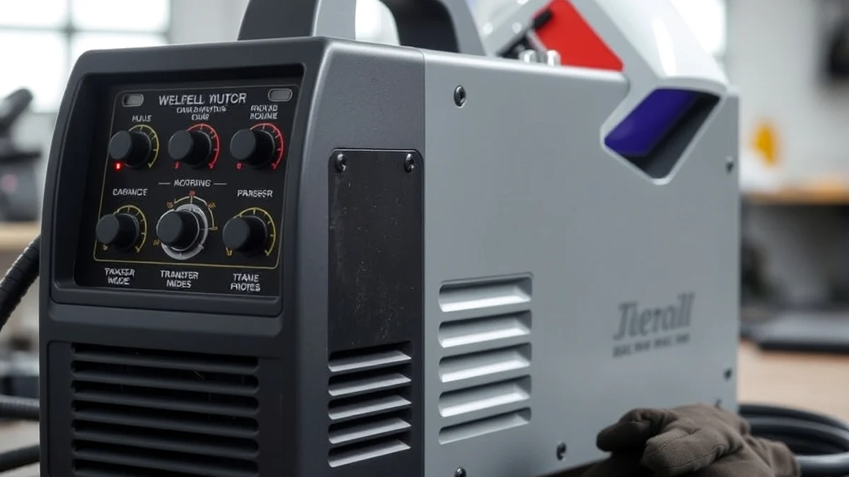 Welding machine settings