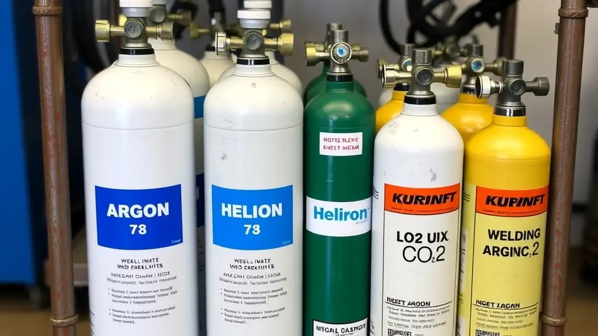 Welding shielding gases
